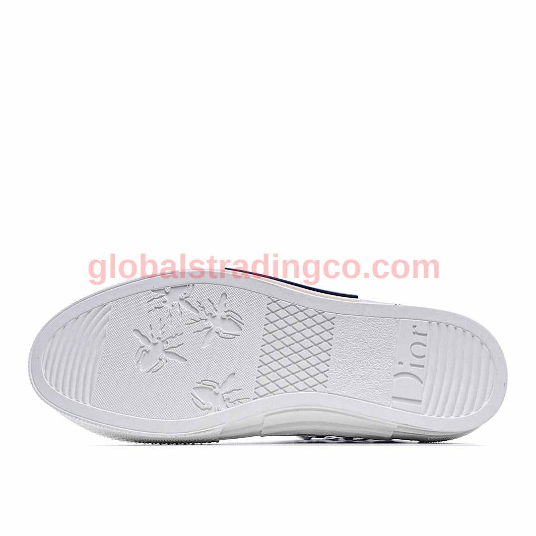 Dior B23 Oblique Slip-on Low Top Sneakers Sheer Print Sneakers